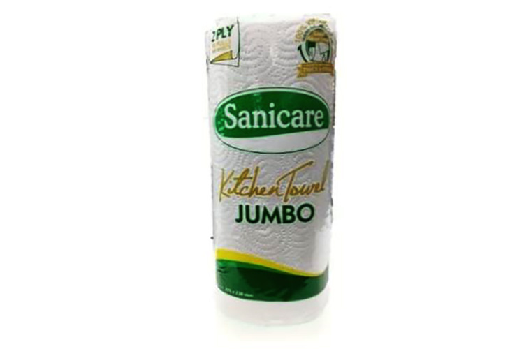 Sanicare Kitchen Towel Jumbo Solo 2 Ply