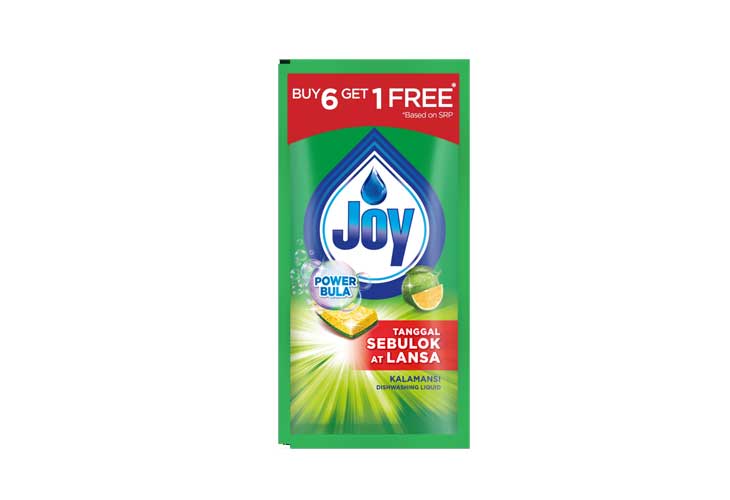 Joy Dishwashing Lqd Kalamansi 6+1 40ml