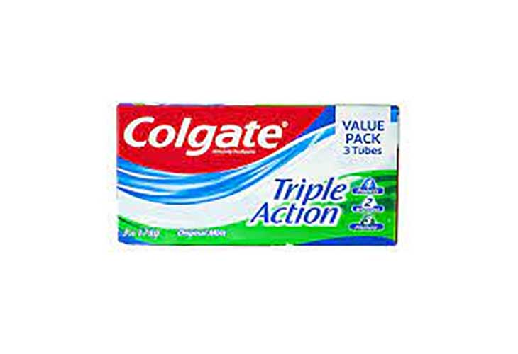 Colgate Toothpaste Triple Action 175g by 3's