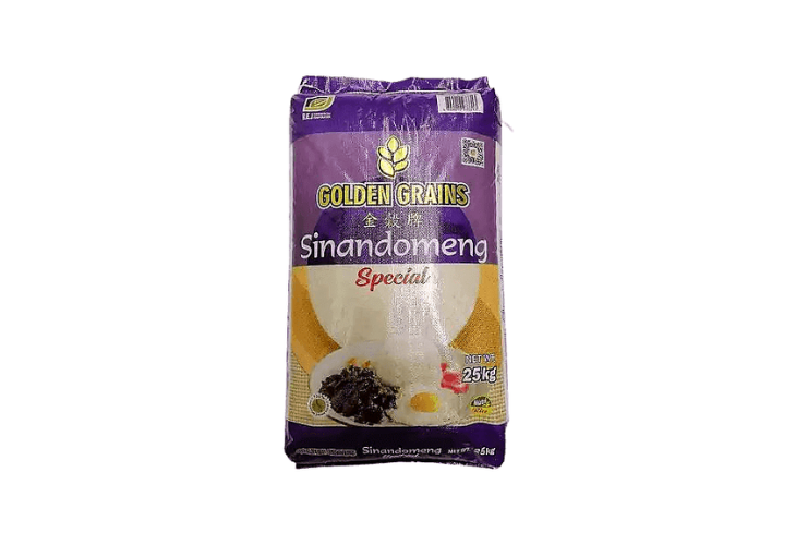 Golden Grains Sinandomeng Rice 25kg