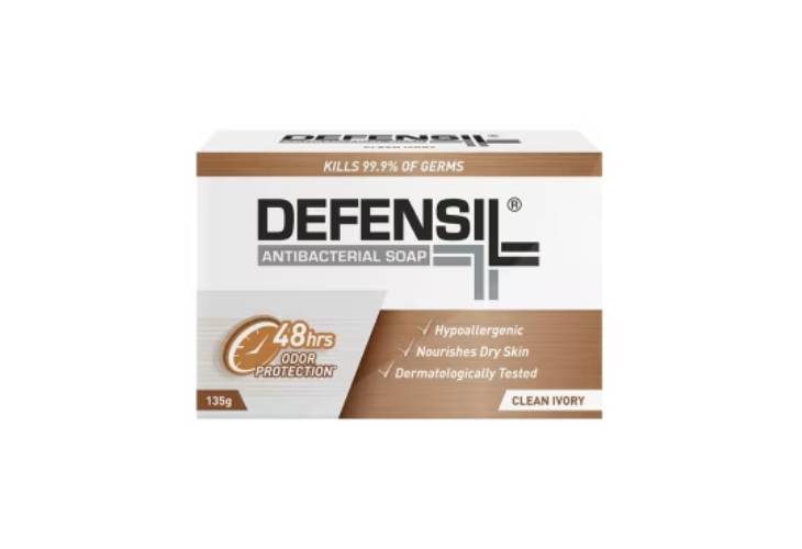 DEFENSIL ANTIBACTERIAL SOAP Clean Ivory  135g