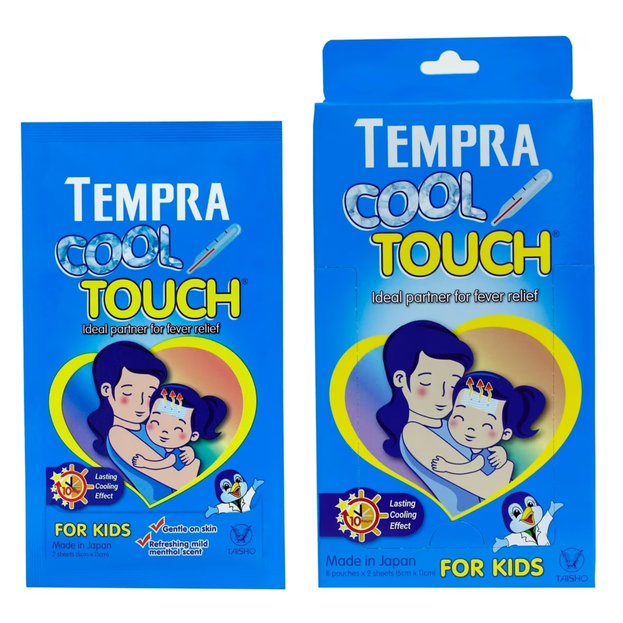 TEMPRA FEVER PAD COOL TOUCH KIDS 2s