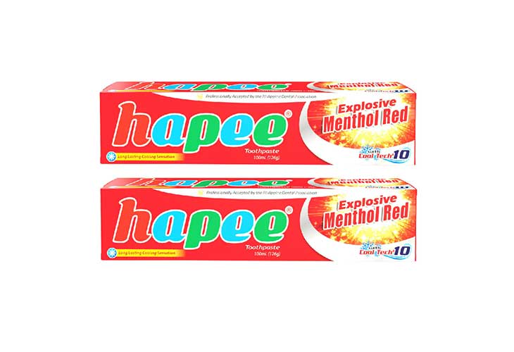 Hapee Menthol Red 180ml 99 Pesos 2's