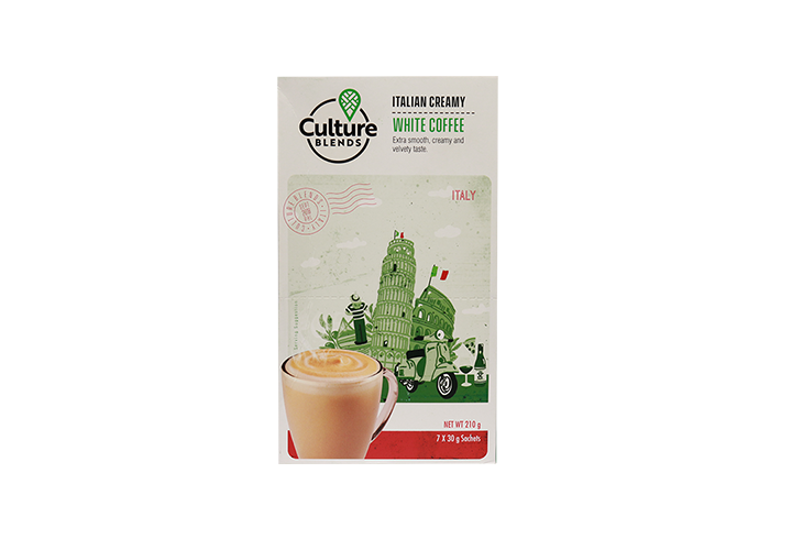 Culture Blends Italian White Coffee 210g