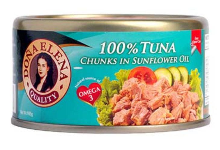 Doña Elena 100% Tuna Chunks in Sunflower Oil 185g