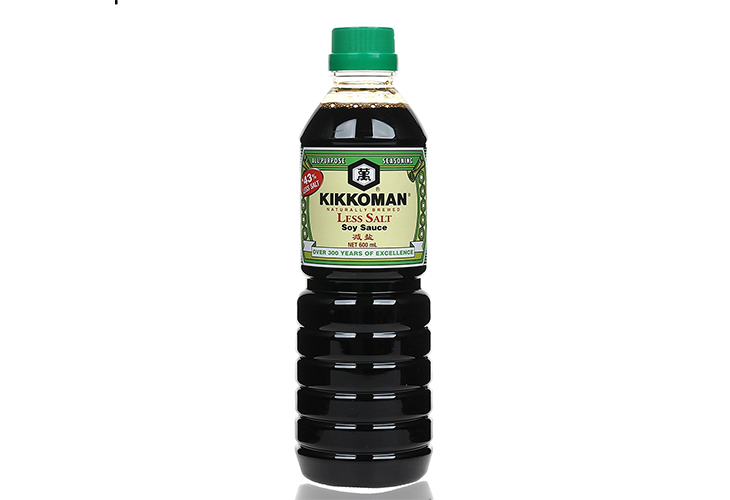 Kikkoman Less 43% Salt Soy Sce 600ml