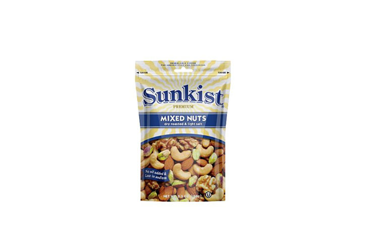 Sunkist Dry Roasted & Light Salt Mix 150g