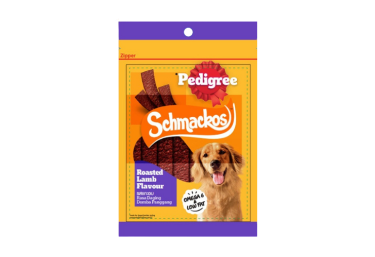Pedigree Schmackos Smooky Roasted Lamb Flavour 70g