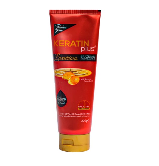 Keratin Plus Luxurious Brazilian Hair Treatment  200g