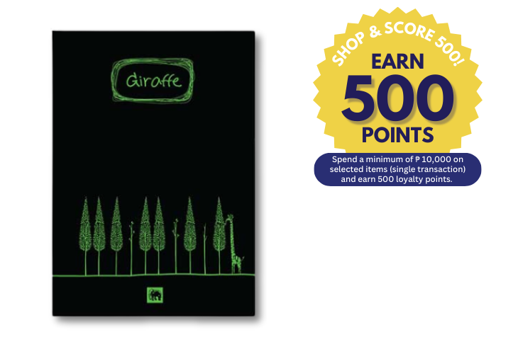 Elephant Notebook Giraffe Green 80 Sheets (Shop & Score 500!)