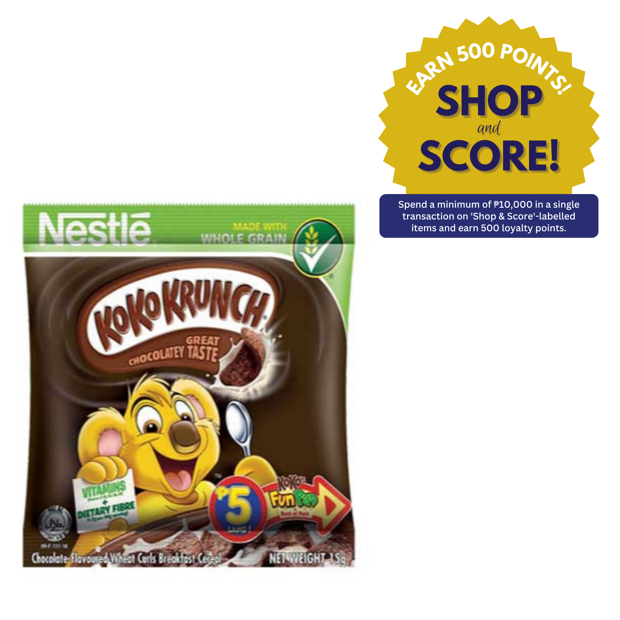 Nestle Koko Krunch 15g 12's (Shop & Score 500!)
