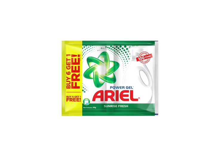 Ariel Liquid Sunrise Fresh Jumbo 6+1 58g