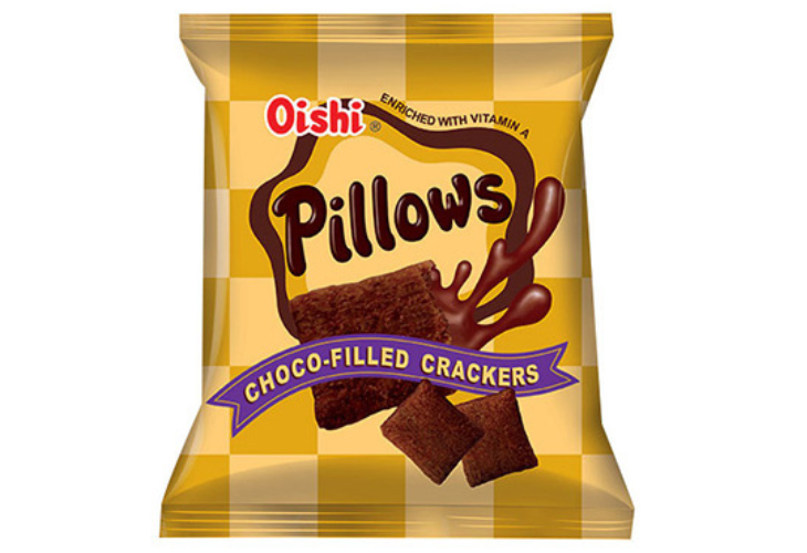 Oishi Pillows Chocolate 38g