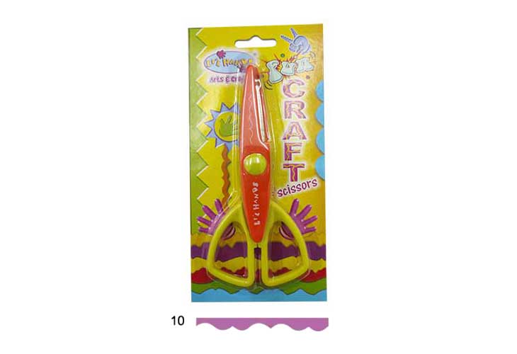 Li'l Hands Fun Craft Scissors #10 Groovy Cuts