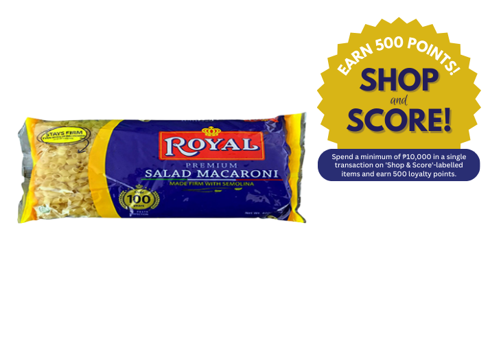 Royal Premium Salad Macaroni 400g (Shop & Score 500!)