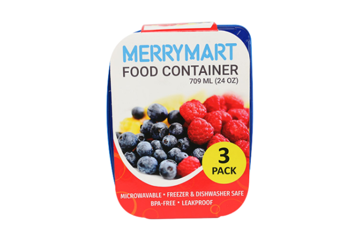 MerryMart Microwave Food Storage 709ml