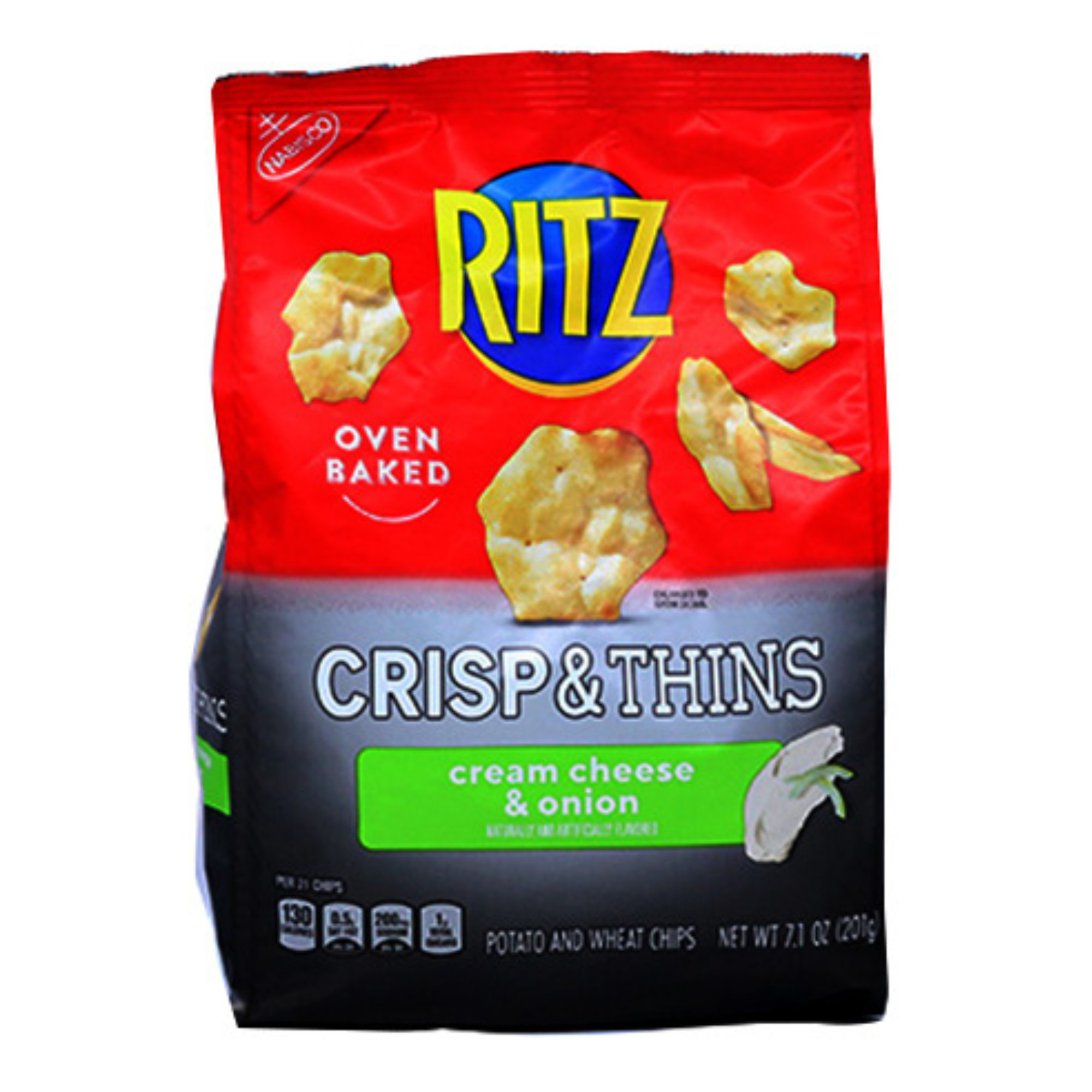 Ritz Crisp & Thin Cream Cheese and Onion 7.1oz