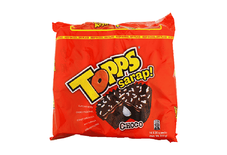 Cupp Keyk Topps Sarap Choco 10's