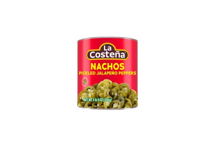 La Costeña Pickled Jalapeno Nacho Slice 2.8kg