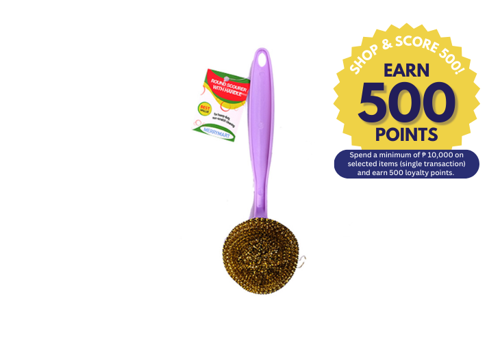 MerryMart Round Scourer with Handle (Shop & Score 500!)