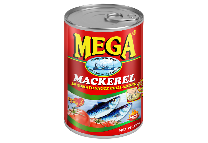 Mega Mackerel Tomato Sauce w/ Chili 425g