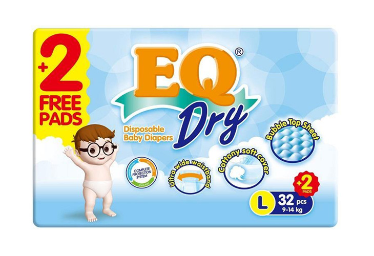 EQ Dry Econo Pack Large 32's