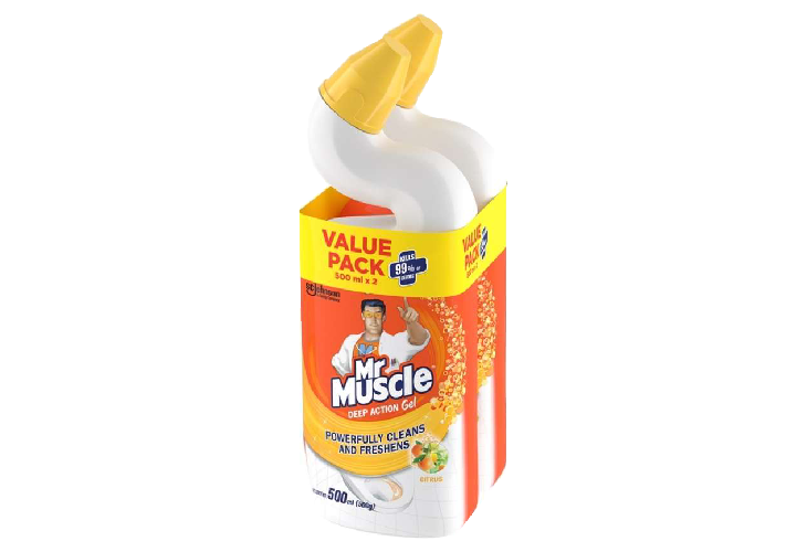 Mr.Muscle TBC Citrus 500ml Twinpack Free 500ml