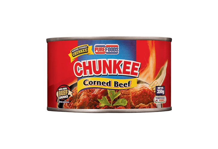 Purefoods Chunkee Corned Beef Eoc 350G