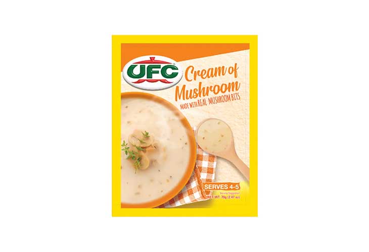 UFC Instant Soups: Cream Of Mushroom 70g