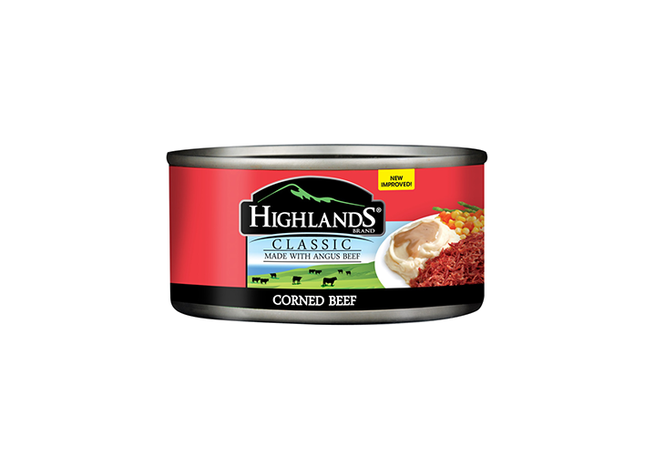 Highlands Classic Corned Beef EOC 180g