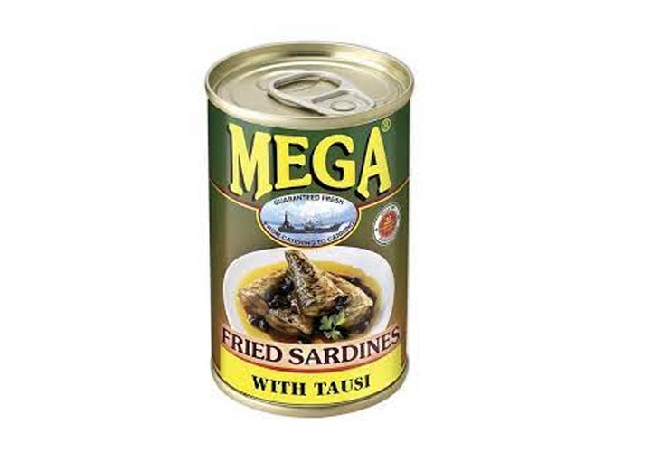 Mega Fried Sardines In Tausi Eoc 155g