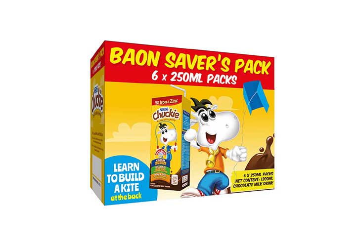 Nestle Chuckie Baon Pack 250ml 6s