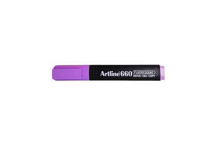 Artline Fluorescent Highlighter Violet