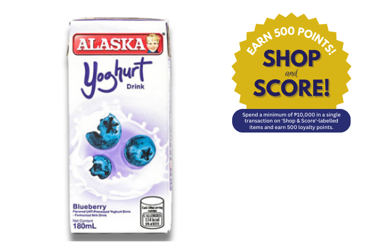 Alaska Yoghurt Blueberry 180ml (Shop & Score 500!)