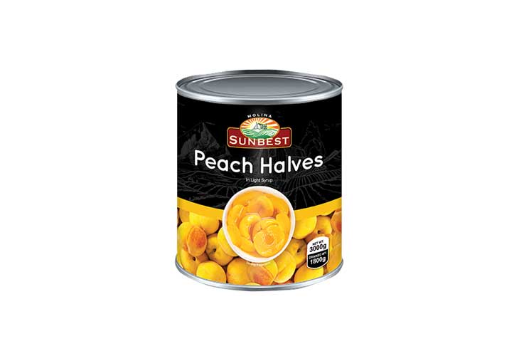 Sunbest Peach Halves 3kg