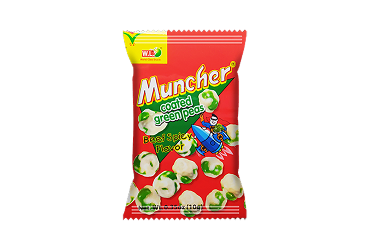 W.L. Muncher Coated Peas 8g-12s