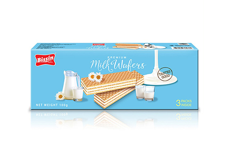 Bissin Wafer Milk Flavor 100g