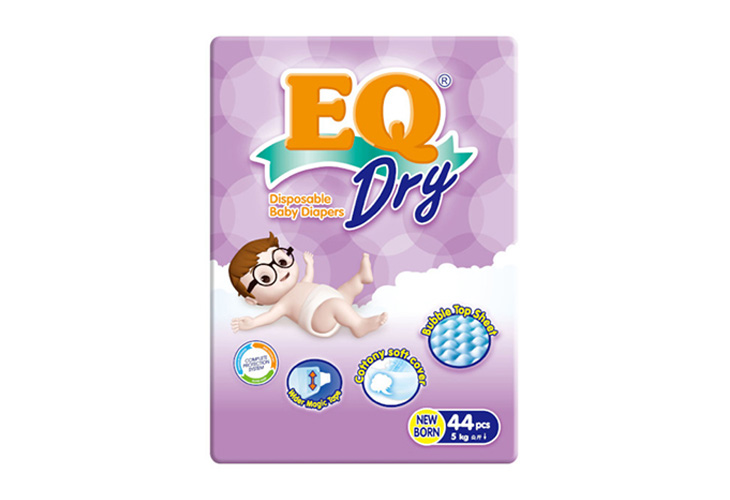 EQ Dry Econo Pack New Born 44's