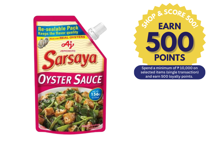 Sarsaya Oyster Sauce 156g (Shop & Score 500!)