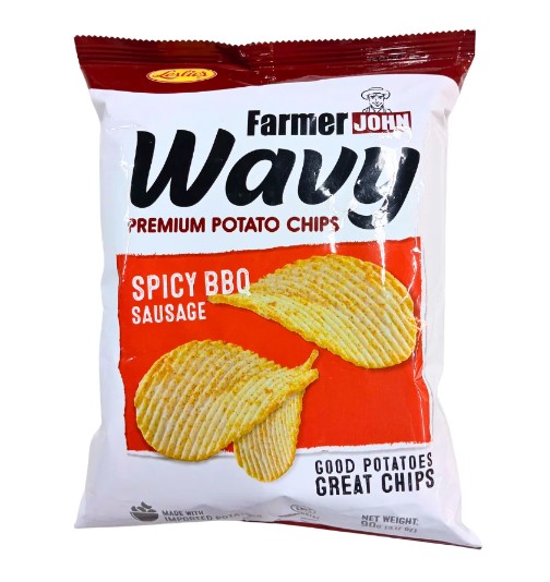 Farmer John Pot Chips Spicy Bbq 90g