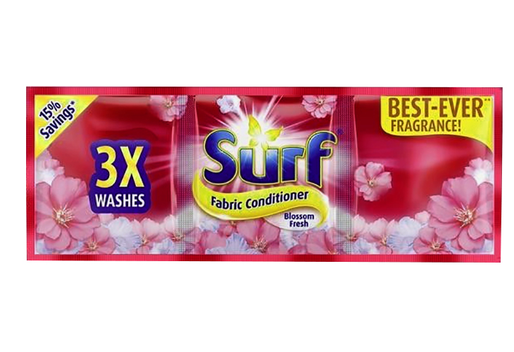 Surf Fabric Conditioner Blossom Fresh Sachet 69ml