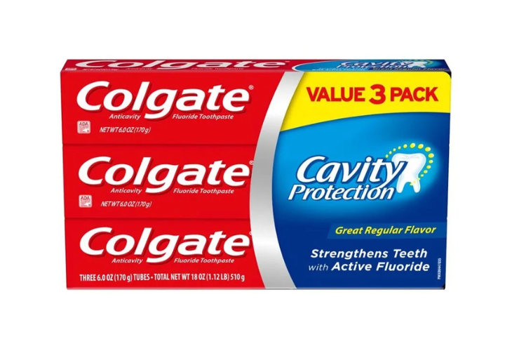 Colgate Great Regular Flavor Triple Pack 195gx3