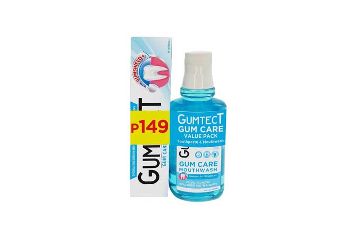 Gumtect Gum Mouth Care 100ml + 300ml Mouthwash