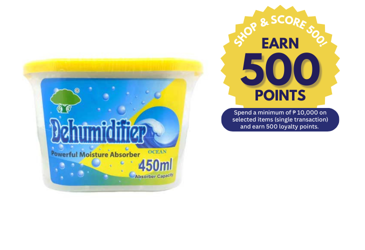 D Golden Tree Dehumidifier 450ml (Ocean) (Shop & Score 500!)