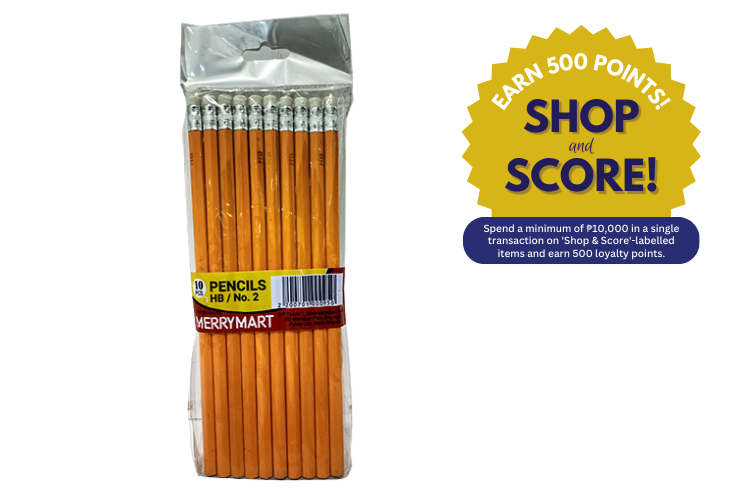 MerryMart Pencils (Shop & Score 500!)