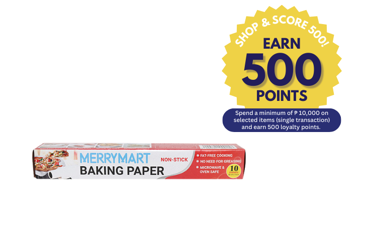 MerryMart Parchment Paper Box 10 cm x 30 cm (Shop & Score 500!)