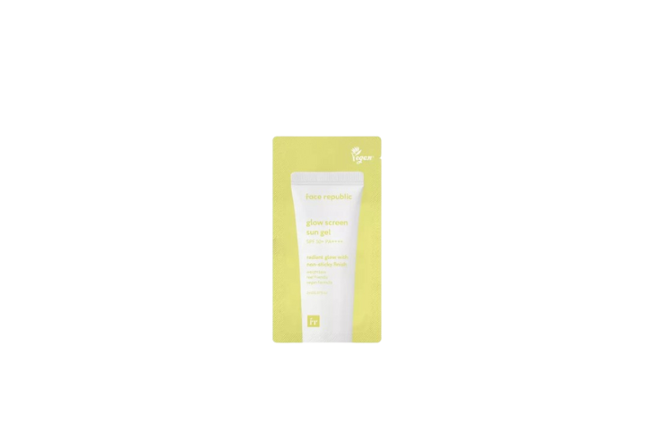 Face Republic Glow Screen Sun Gel SPF50 2mL