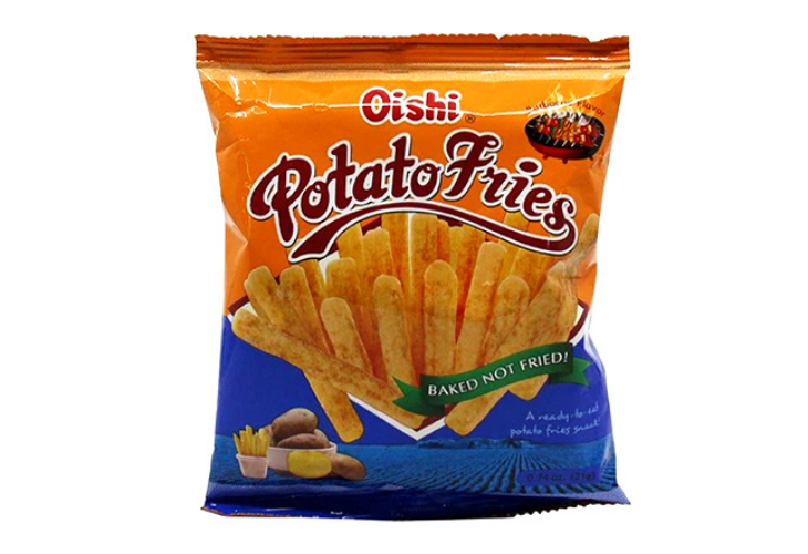 Oishi Potato Fries Barbeque 21g