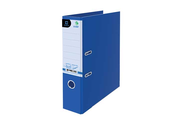 Elephant Lever Arch File Sip 70mm Blue Long