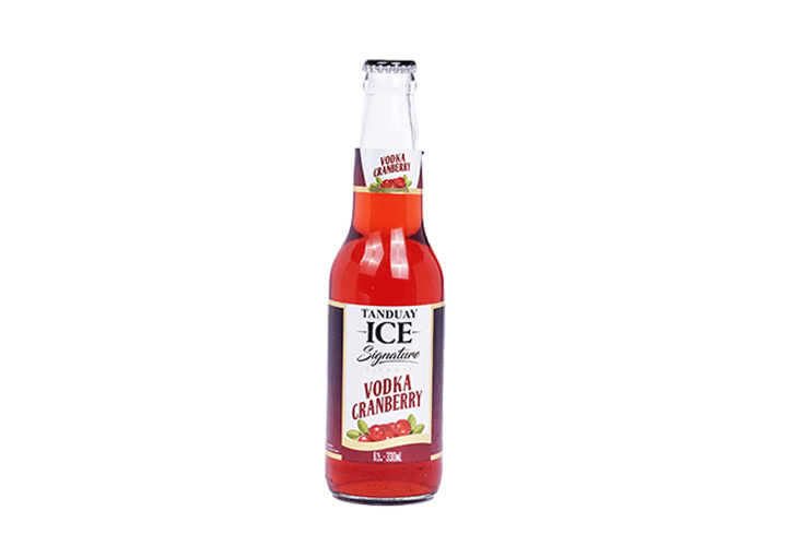 Tanduay Signature Ice Vodka Cranberry 330ml